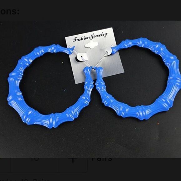 Funky Large Earrings  - Picture 5 of 8